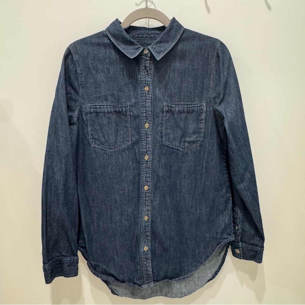 Treasure & Bond Denim Button Down – Size M (Slim Fit)